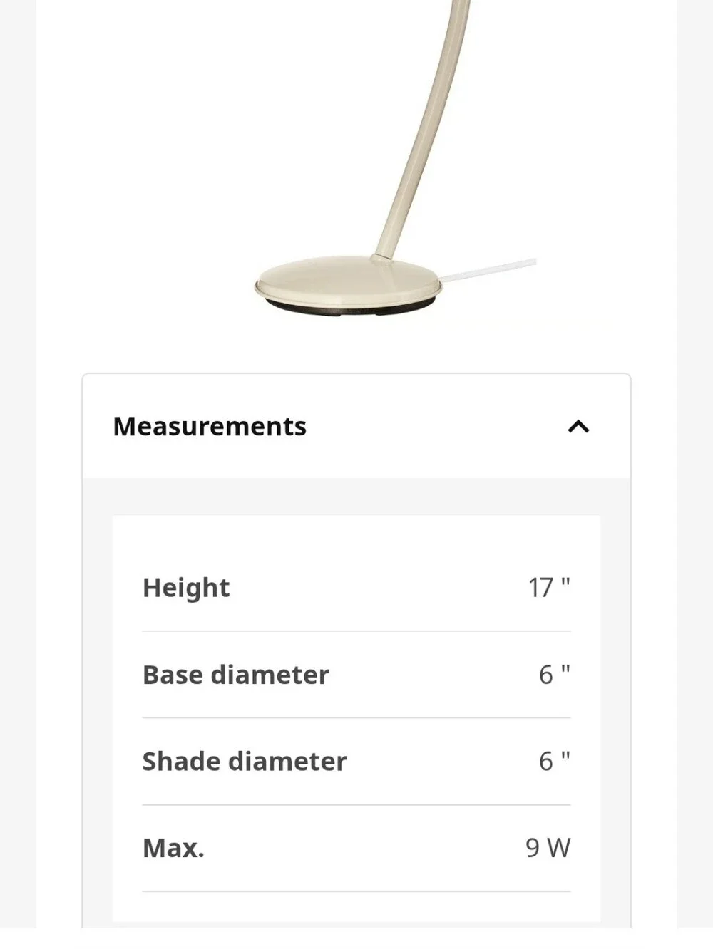 IKEA RÖDFLIK Desk Lamp